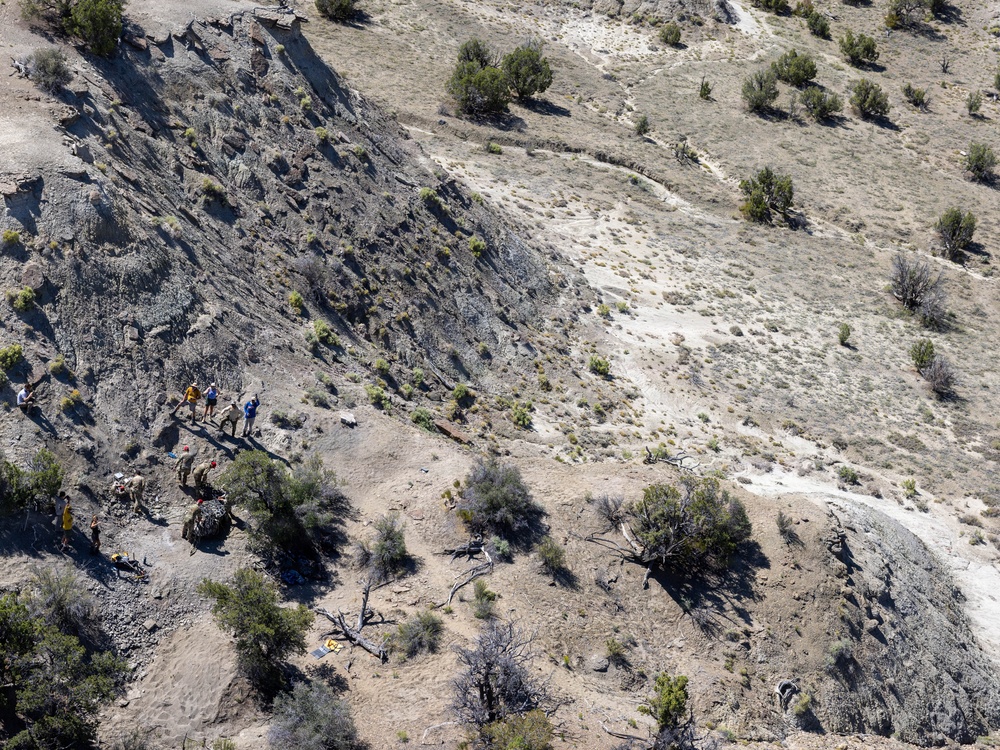 Ancient Ascent | National Guard aviators from Utah and Nevada take on mission of prehistoric proportions