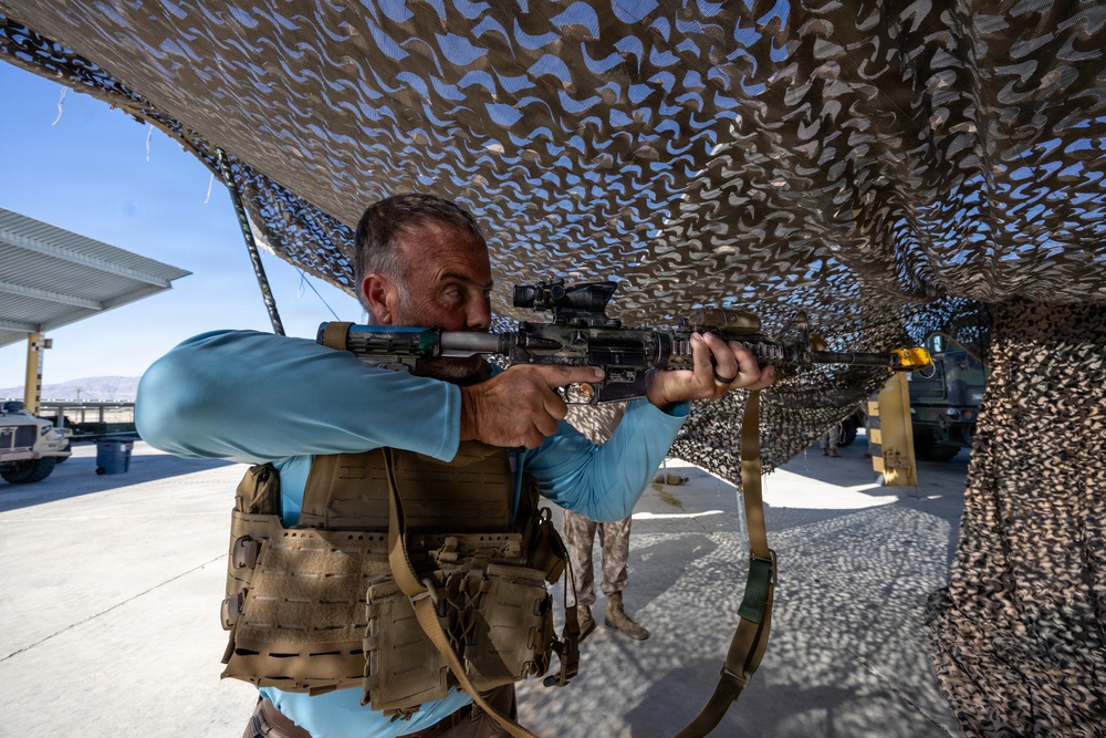 U.S. Marines with 3/11 hold Jane Wayne Day at MCAGCC