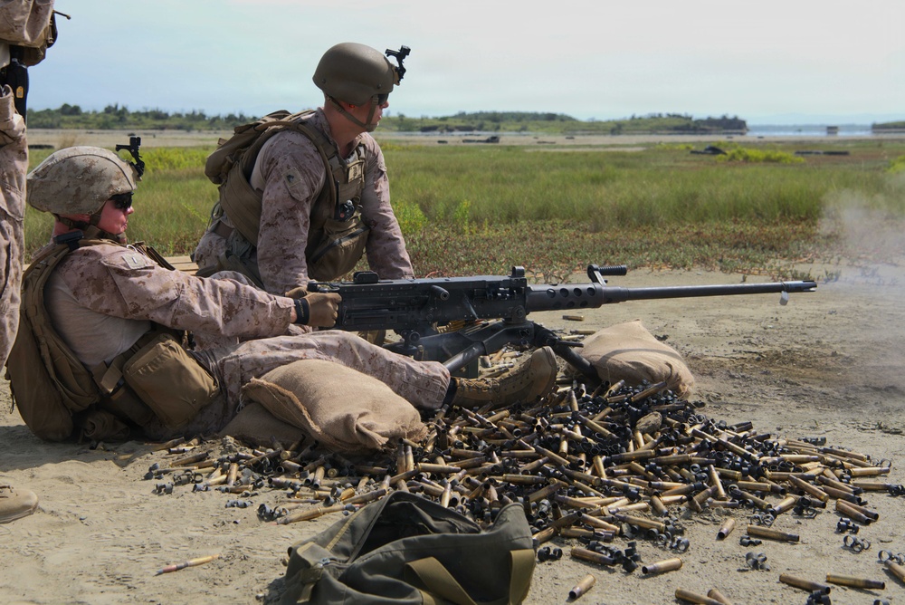 .50-caliber Machine Gun Training
