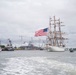 US Coast Guard Cutter Eagle leads Sail250 Virginia Parade of Sail