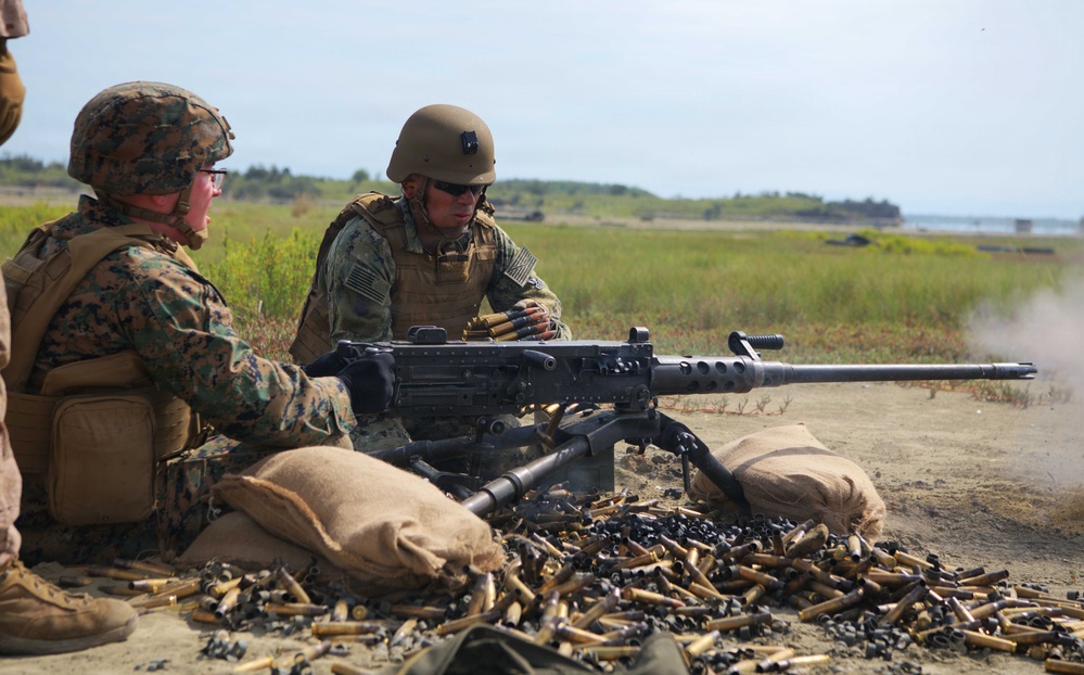 .50-caliber Machine Gun Training