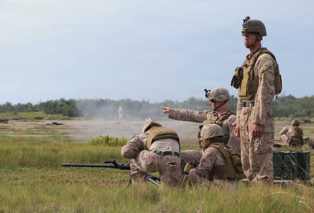 .50-caliber Machine Gun Training