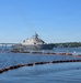 USS Cleveland (LCS 31) Moors Pier Side at SUBASE