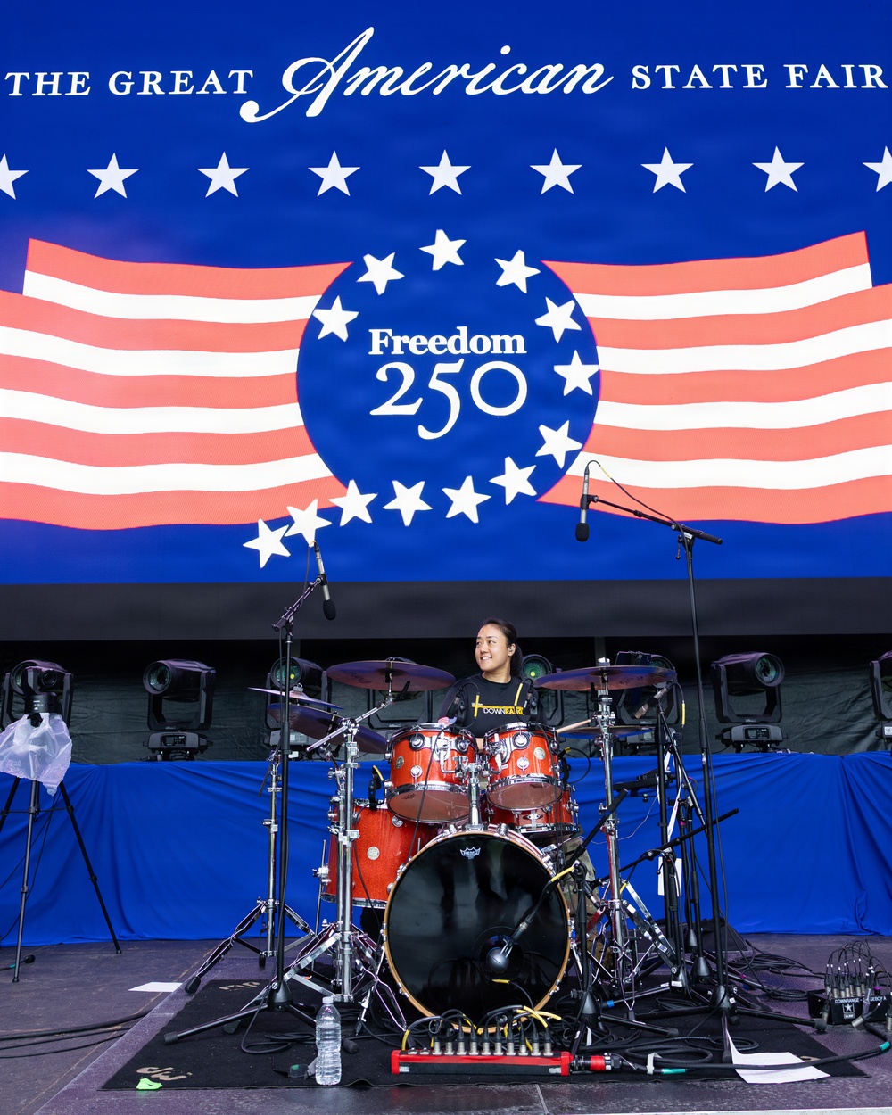 U.S. Army Band Downrange performs at the Great American State Fair