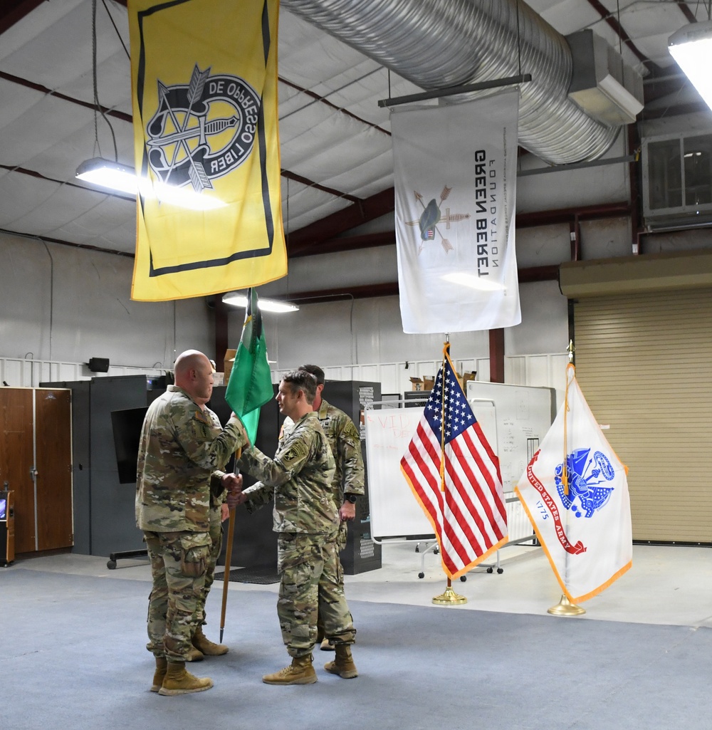 Military Freefall School welcomes new commander