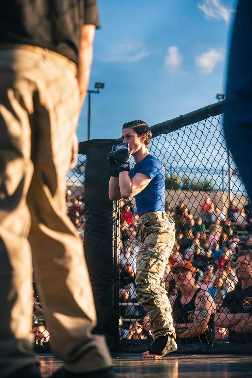 1st SFG(A) Soldier wins Flyweight Champion Fight during Freedom Fest 2026