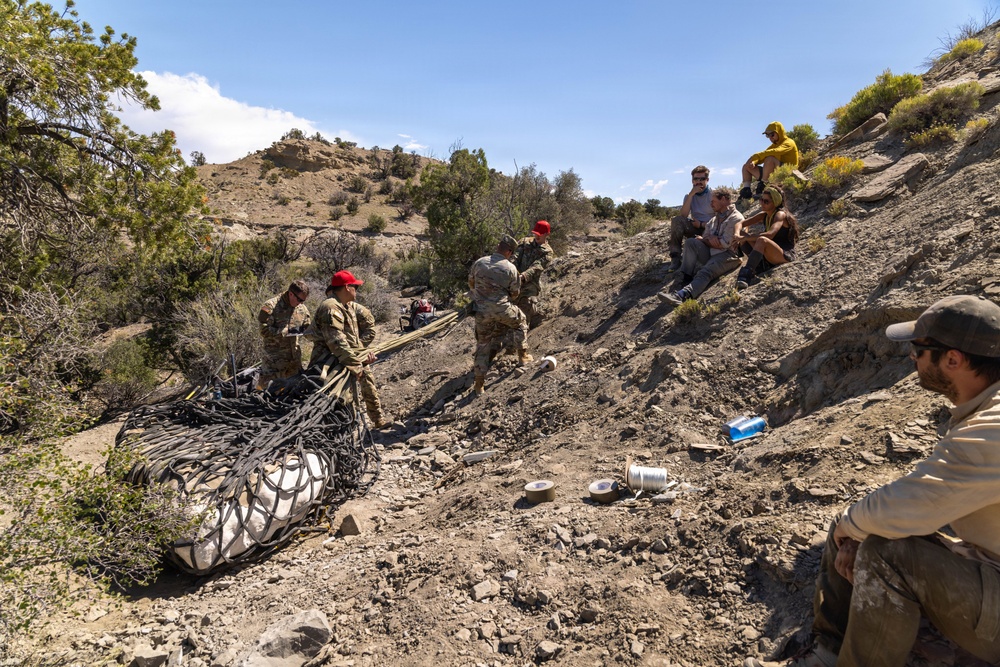 Ancient Ascent | National Guard aviators from Utah and Nevada take on mission of prehistoric proportions