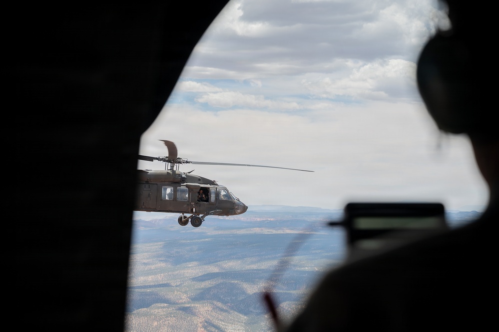 Ancient Ascent | National Guard aviators from Utah and Nevada take on mission of prehistoric proportions