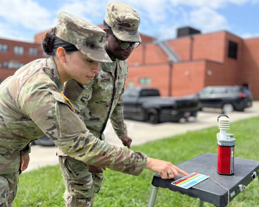 Munson Public Health Soldiers monitor local heat category