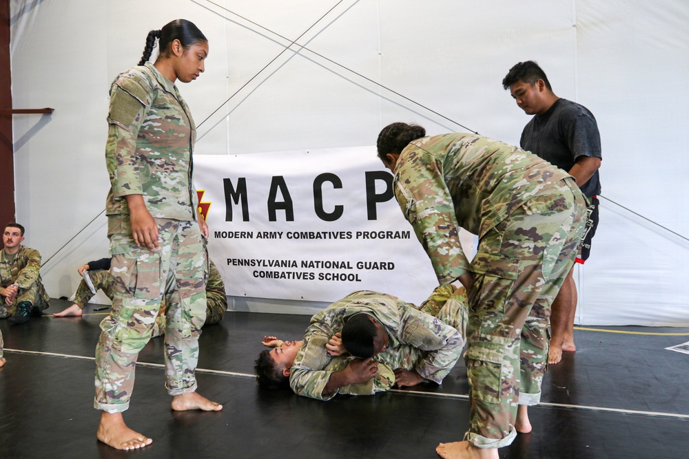 Pennsylvania National Guard sharpens close-combat skills