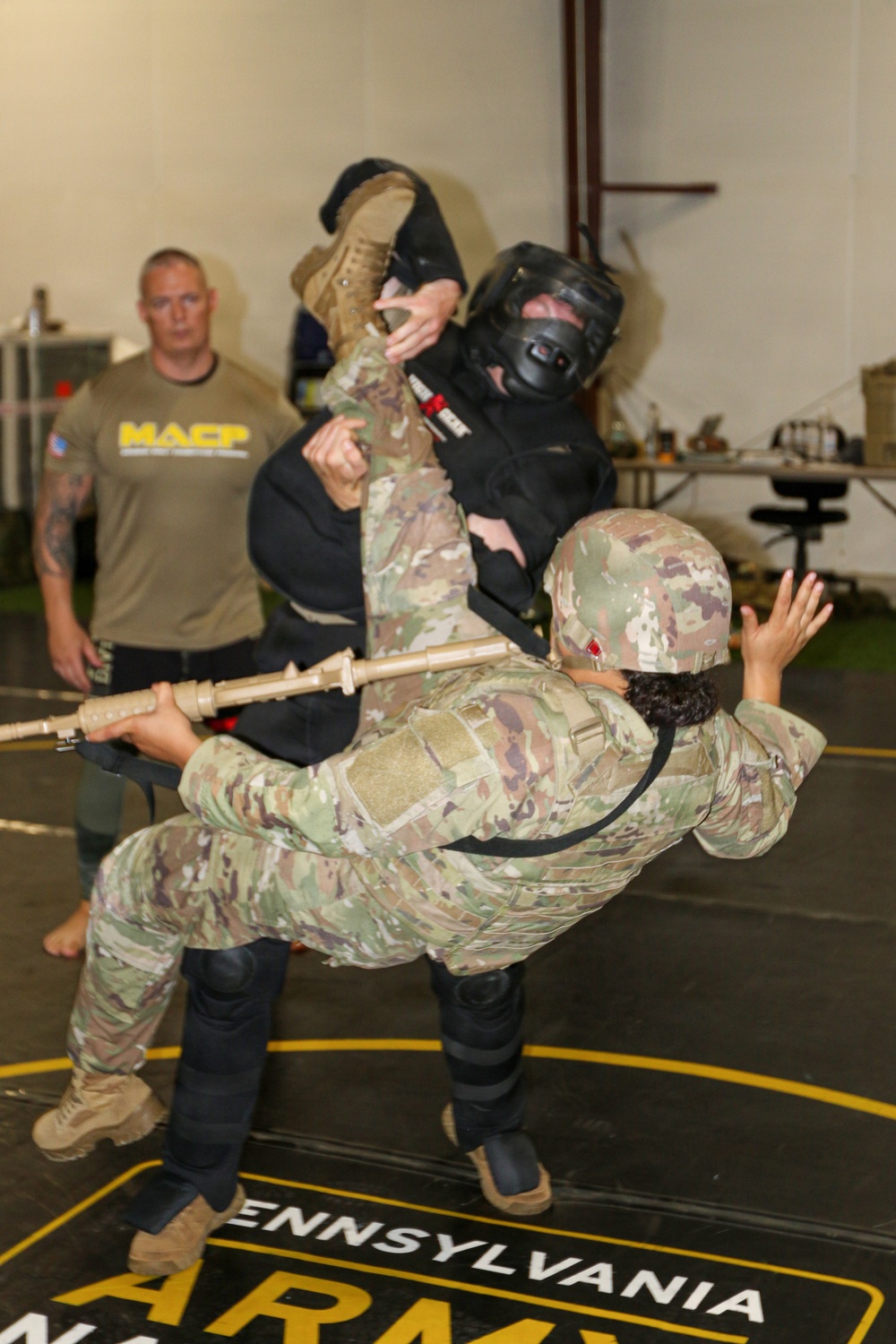 Pennsylvania National Guard sharpens close-combat skills