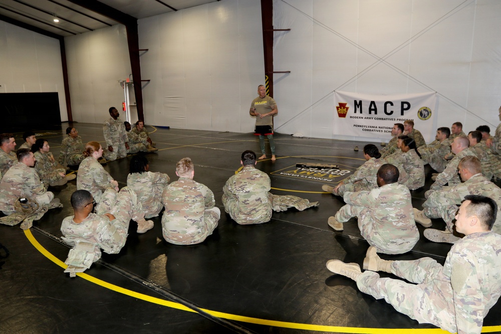 Pennsylvania National Guard sharpens close-combat skills