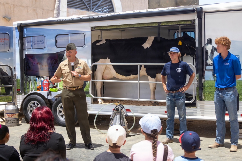 GOT MILK?: MCAS Miramar and MCCS hosts an event at the 2026 San Diego County Fair