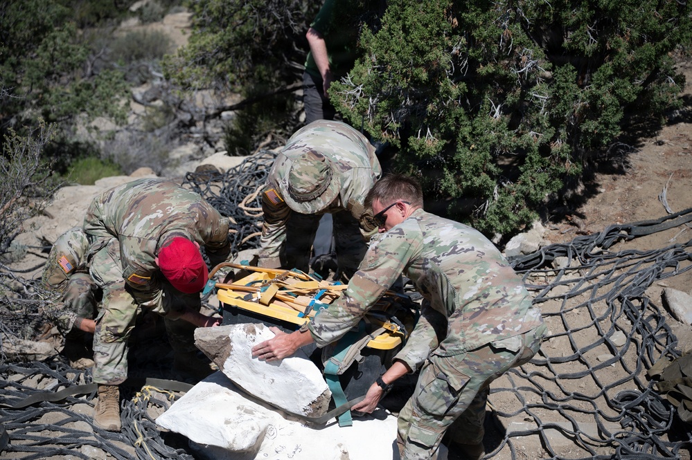Ancient Ascent | National Guard aviators from Utah and Nevada take on mission of prehistoric proportions