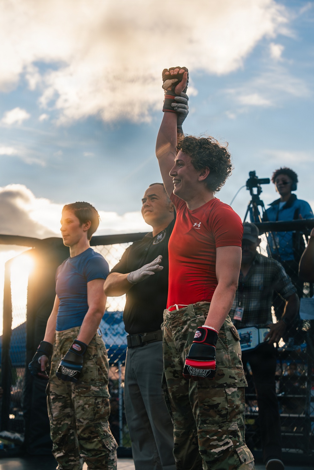 1st SFG(A) Soldier wins Flyweight Champion Fight during Freedom Fest 2026