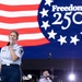 The U.S. Air Force Band Max Impact performs at the Great American State Fair