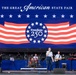 The U.S. Air Force Band Max Impact performs at the Great American State Fair