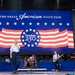 The U.S. Air Force Band Max Impact performs at the Great American State Fair