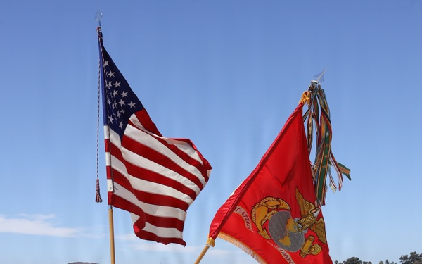 HMLA-369 Change of Command Ceremony
