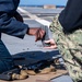 USS Mount Whitney Holds Gun Shoot