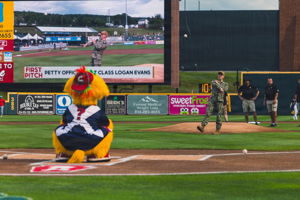 Recruiters attend Altoona Curve game