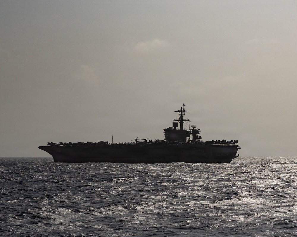 Abraham Lincoln Transits Arabian Sea