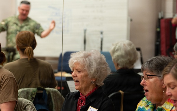US Navy Band Hosts Alumni Day