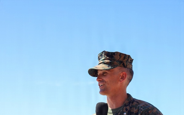 HMLA-369 Change of Command Ceremony