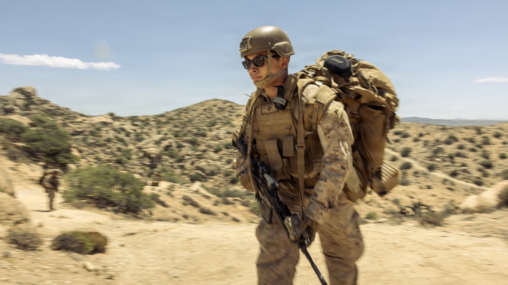 JTF-SB Marines Conduct Patrol Base Operations in El Centro Sector