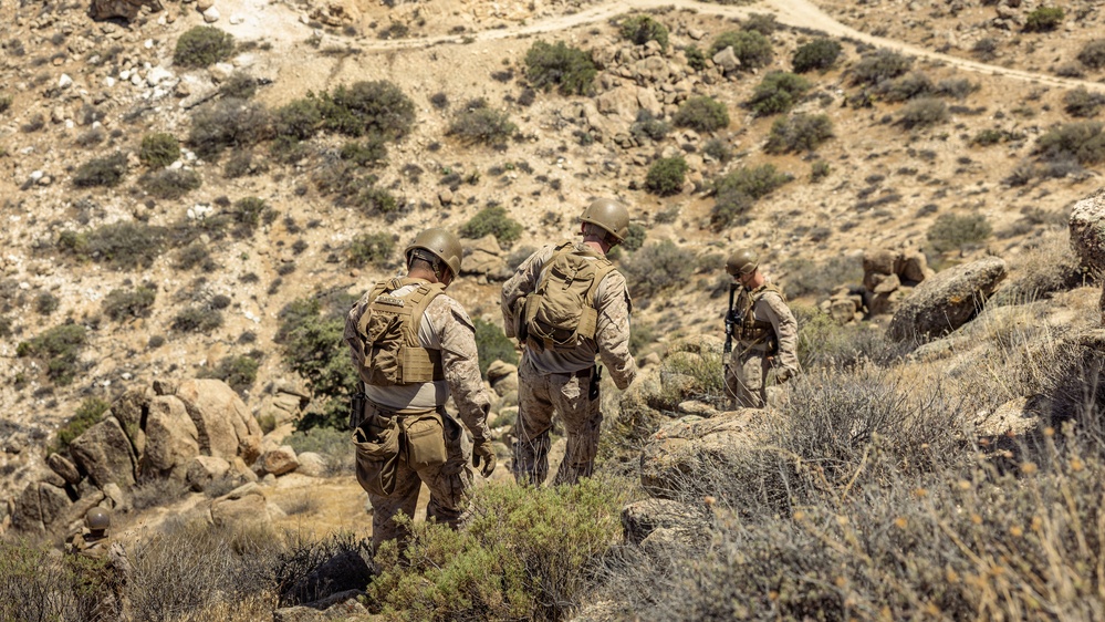 JTF-SB Marines Conduct Patrol Base Operations in El Centro Sector