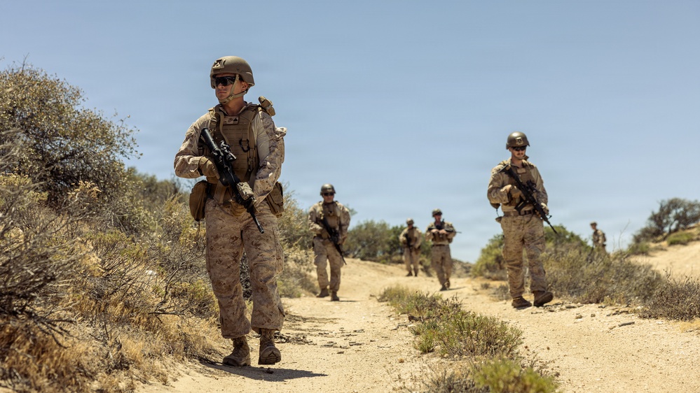 JTF-SB Marines Conduct Patrol Base Operations in El Centro Sector