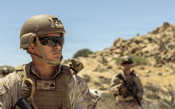 FOR PUBLISH: JTF-SB Marines Conduct Patrol Base Operations in El Centro Sector
