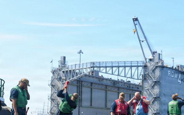 USS Albany (SSN 753) Goes Underway After Maintenance Period