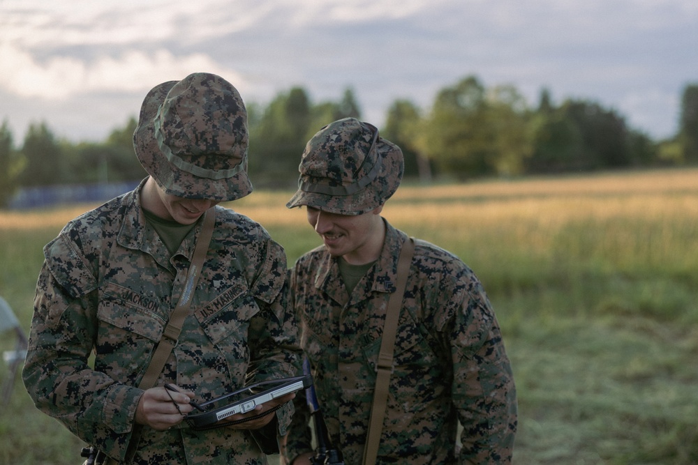 U.S. Force Recon Marines sharpen amphibious raid skills in Estonia