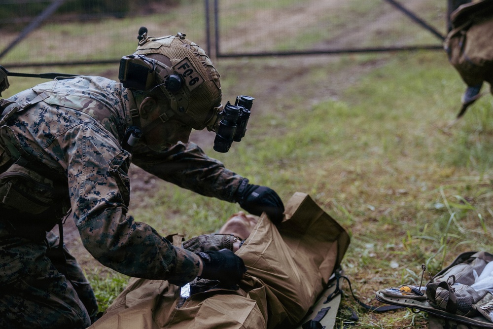 U.S. Force Recon Marines sharpen amphibious raid skills in Estonia