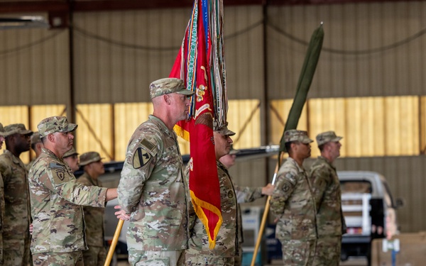 JTF-SB Soldiers conduct Transfer of Authority ceremony