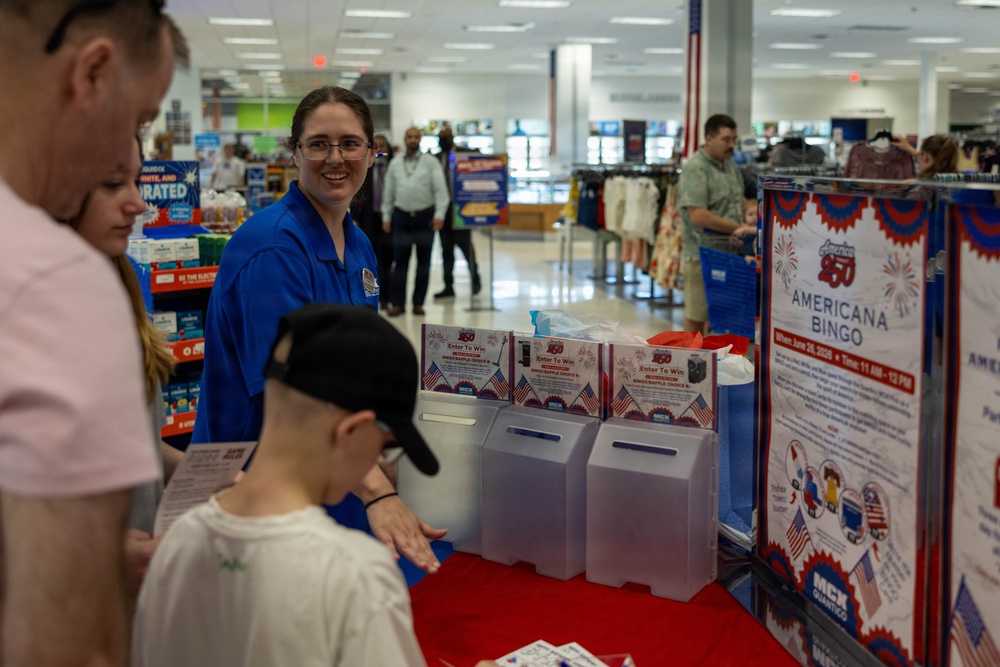Marine Corps Exchange Quantico celebrates America 250