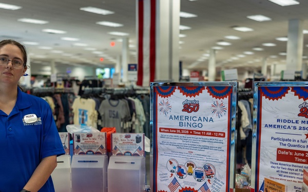 Marine Corps Exchange Quantico celebrates America 250