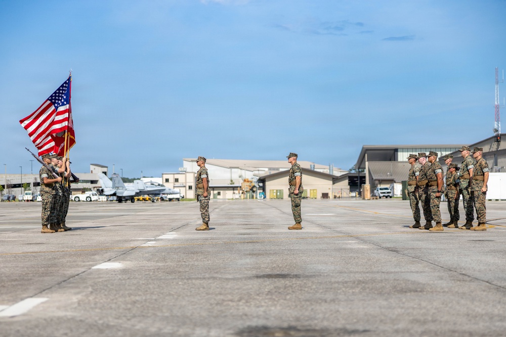 MAG-31 Change of Command Ceremony