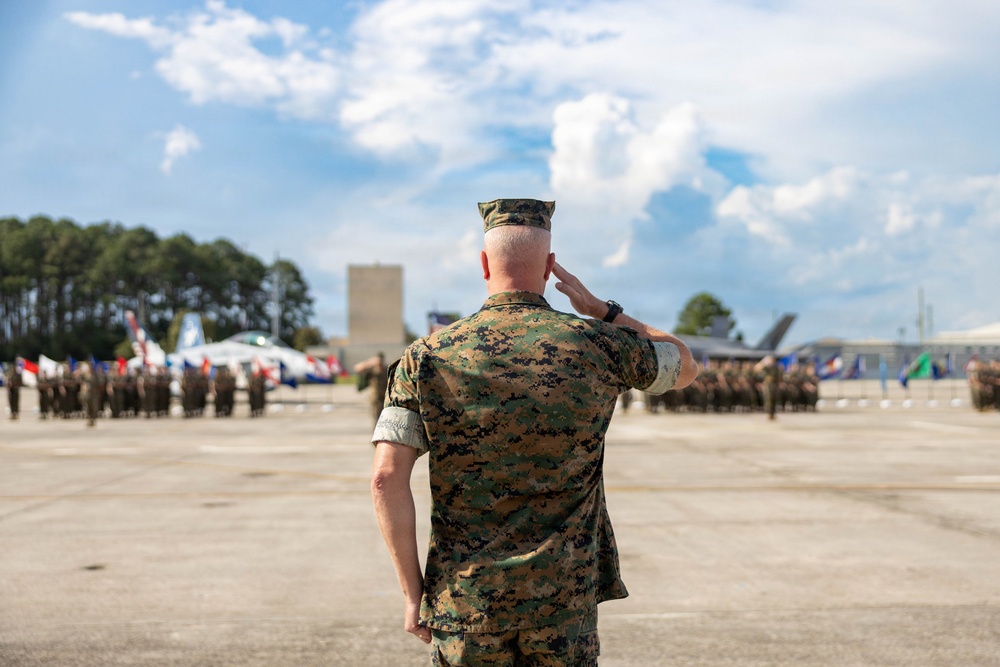 MAG-31 Change of Command Ceremony