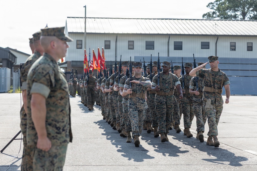 MAG-31 Change of Command Ceremony