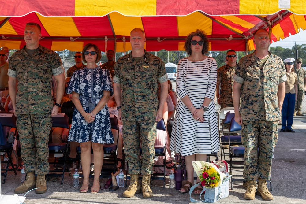 MAG-31 Change of Command Ceremony