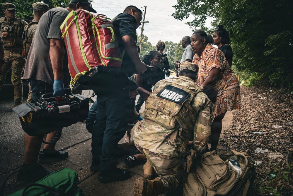 Tennessee National Guard patrols Memphis