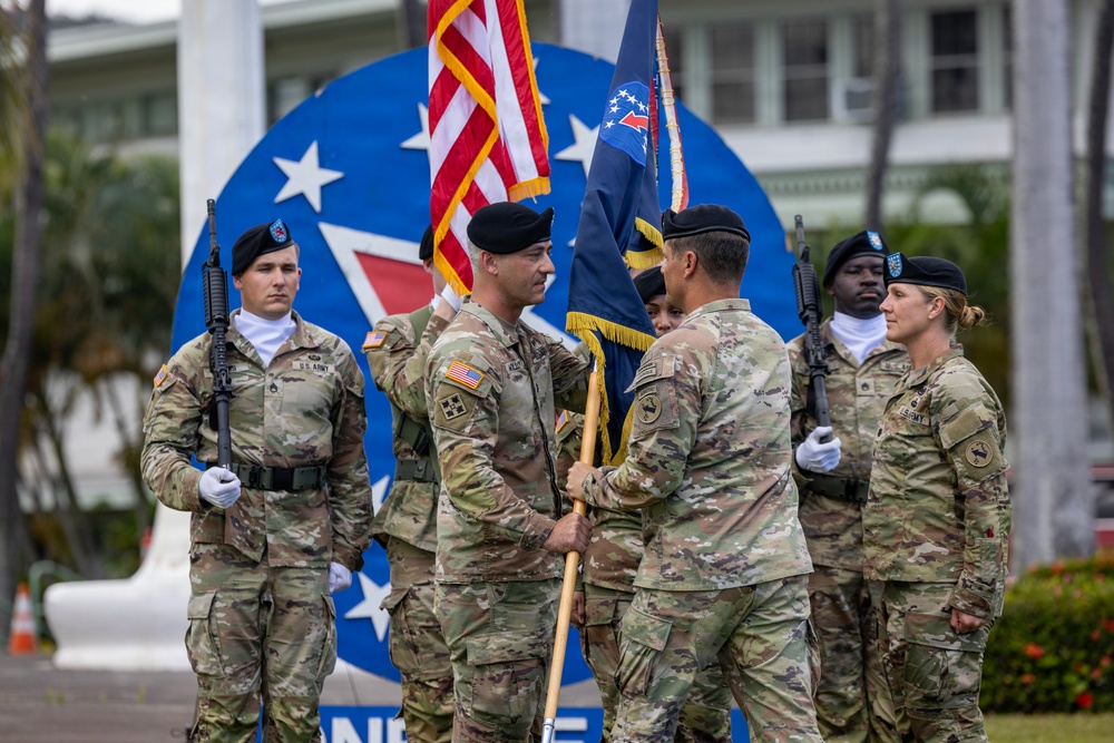 USARPAC HHBN Change of Command