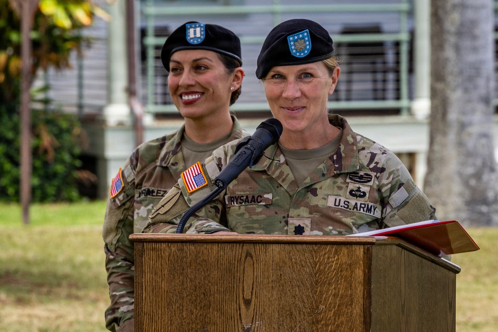 USARPAC HHBN Change of Command