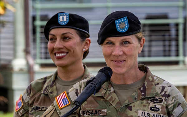 USARPAC HHBN Change of Command