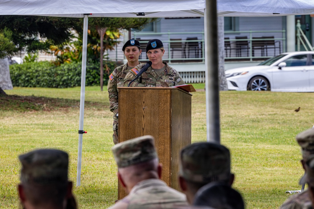 USARPAC HHBN Change of Command