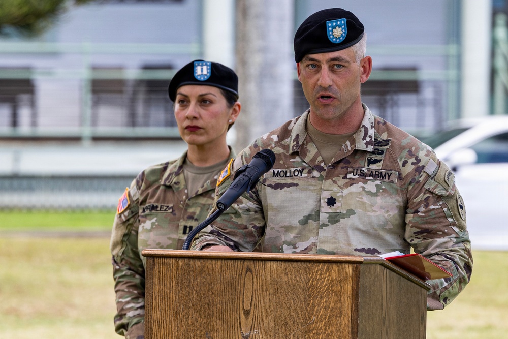 USARPAC HHBN Change of Command