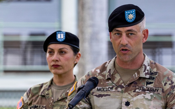 USARPAC HHBN Change of Command