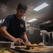Sailors, Marines Prepare Food Aboard USS Boxer